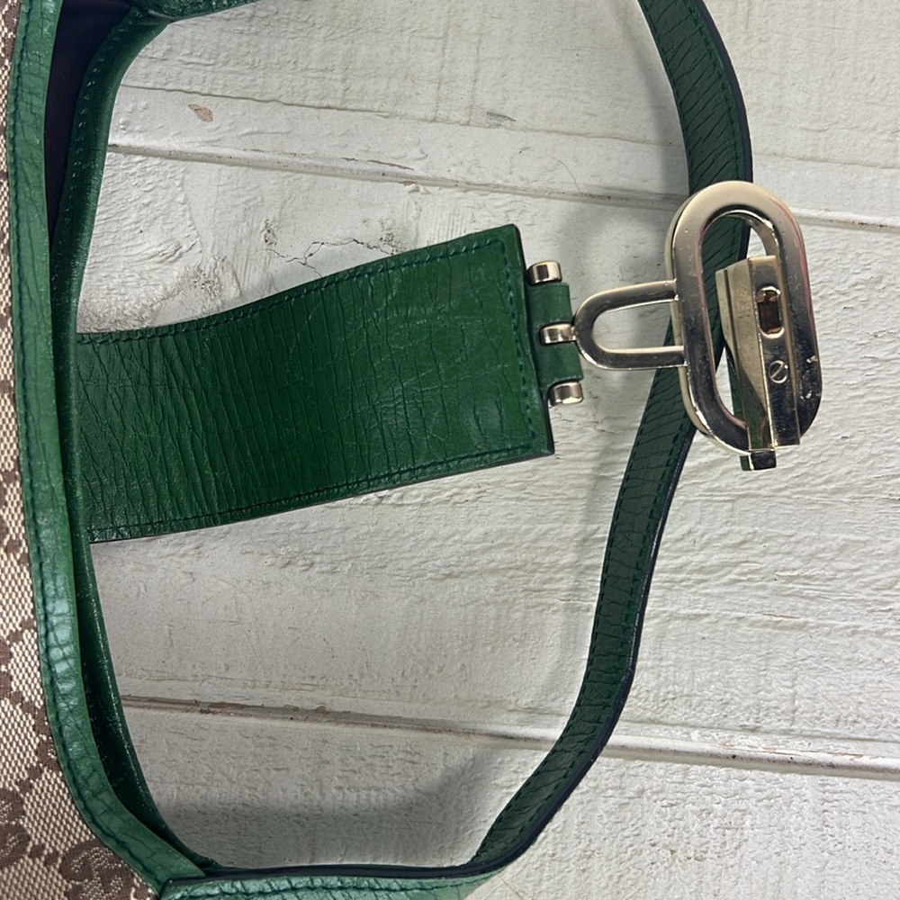 Sold on other platform Gucci Jackie Sherry Green One Shoulder bag - Picture 13 of 16